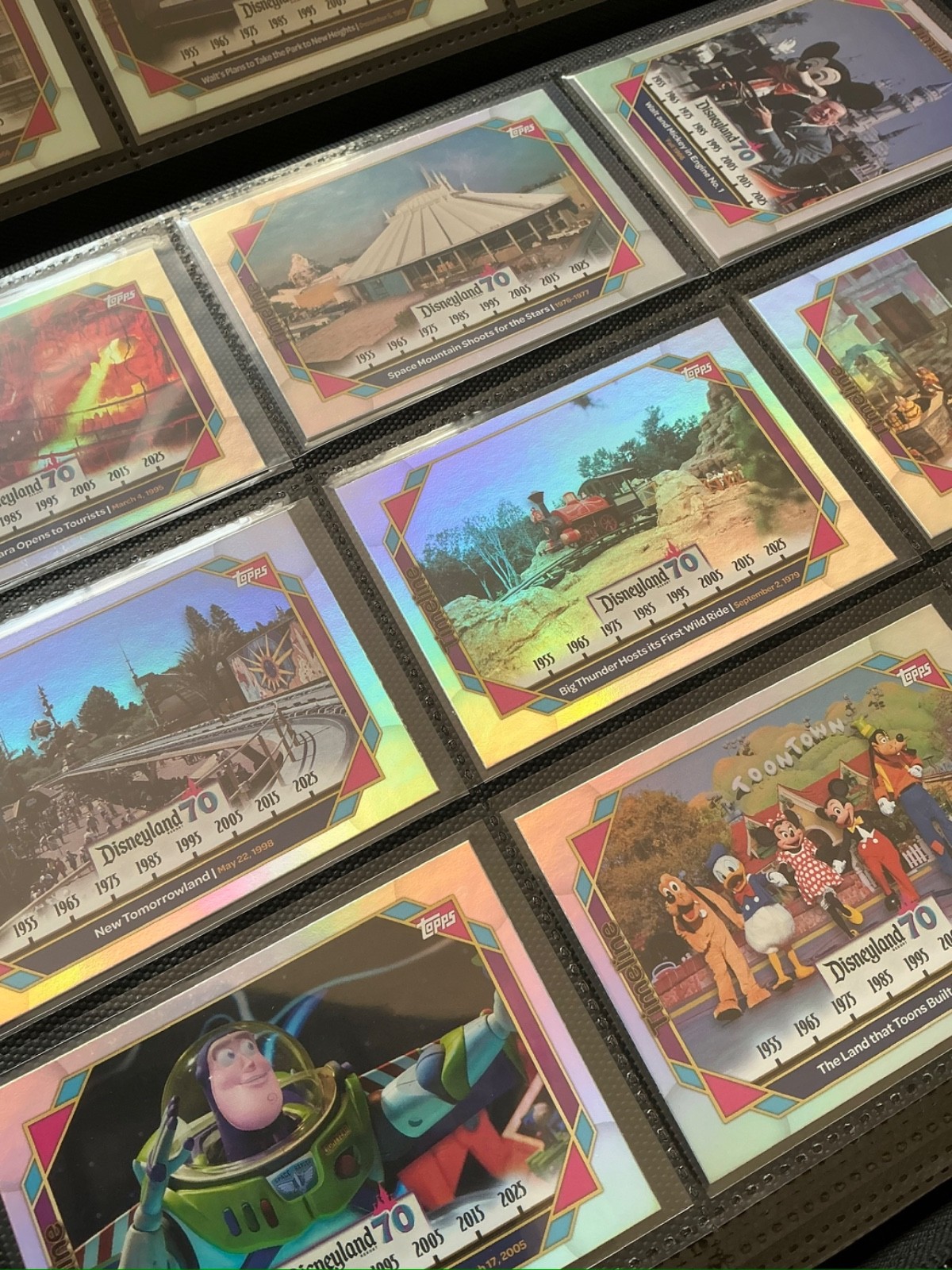 2025 Topps Disneyland 70th Anniversary Rainbow Foil Parallels #1-150 You Pick!