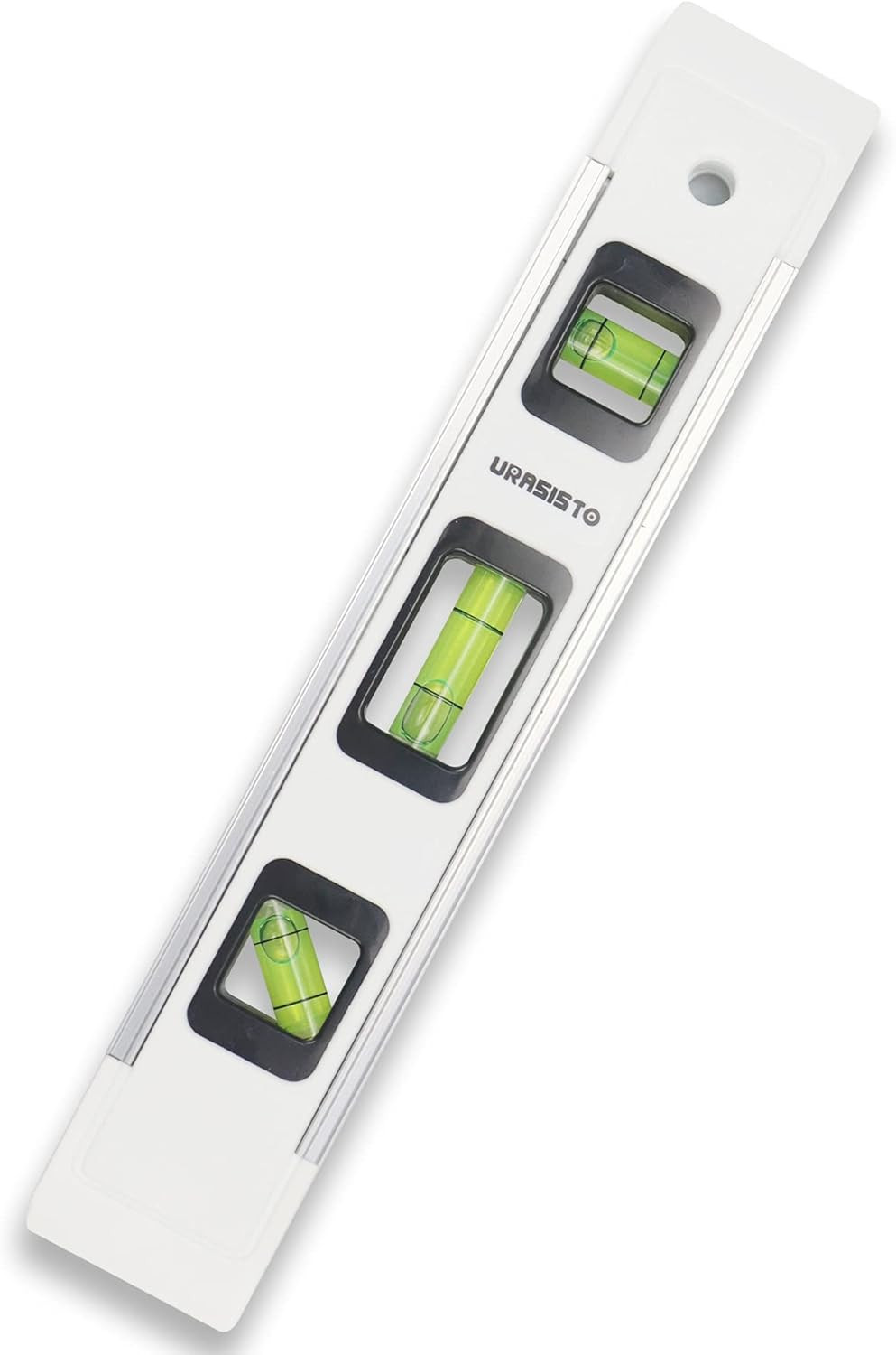9 Inch Magnetic Box Level Torpedo Level with 45°/90°/180° Bubbles, Small Measuri