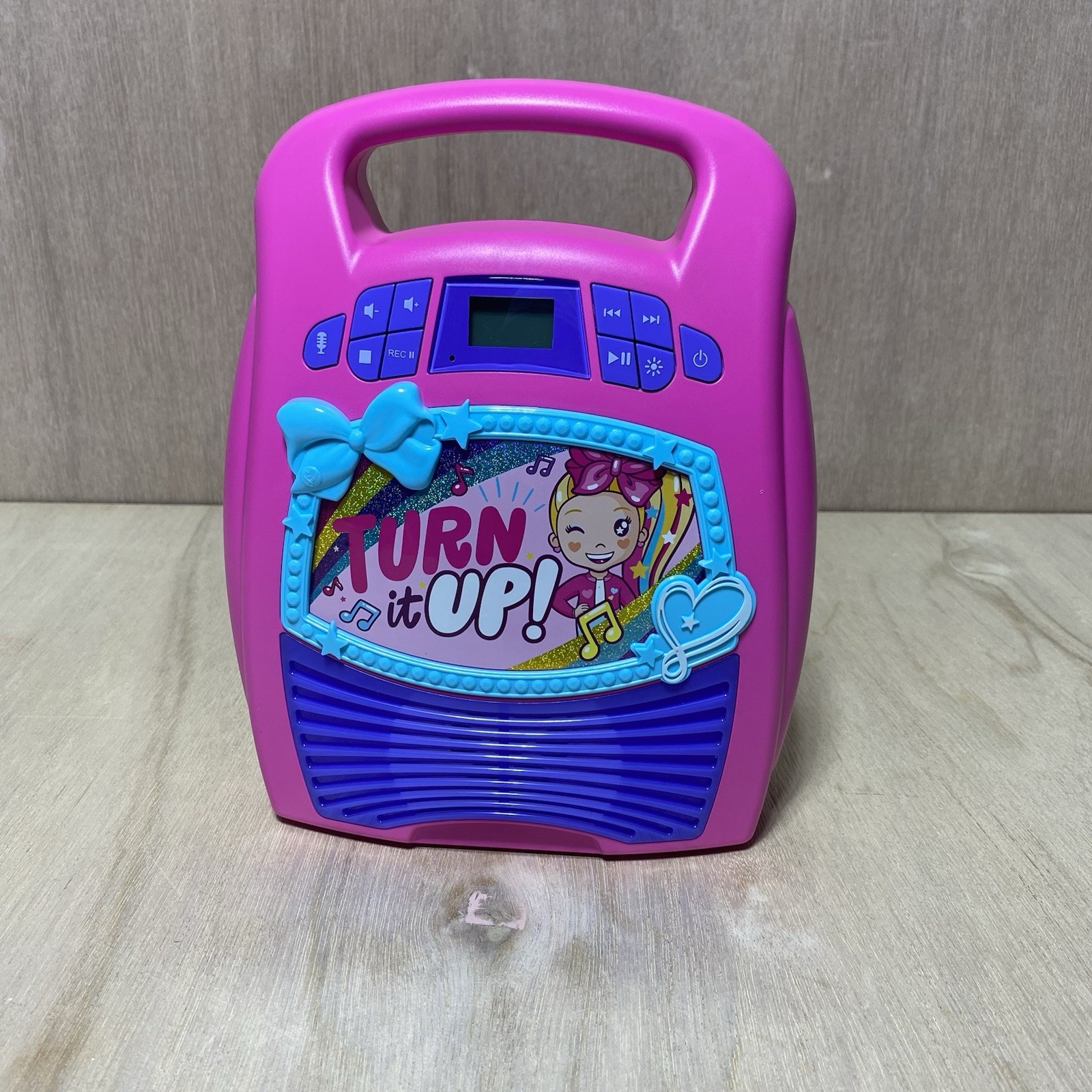 eKids JoJo Siwa Bluetooth Karaoke Machine Portable Bluetooth Party Speaker  2021
