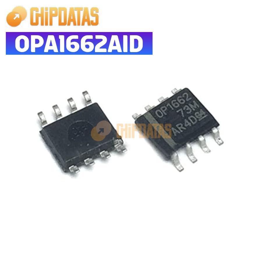 2PCS New OPA1662AID OPA1662AIDR Dual Audio Operational Amplifier Low Noise SOP8