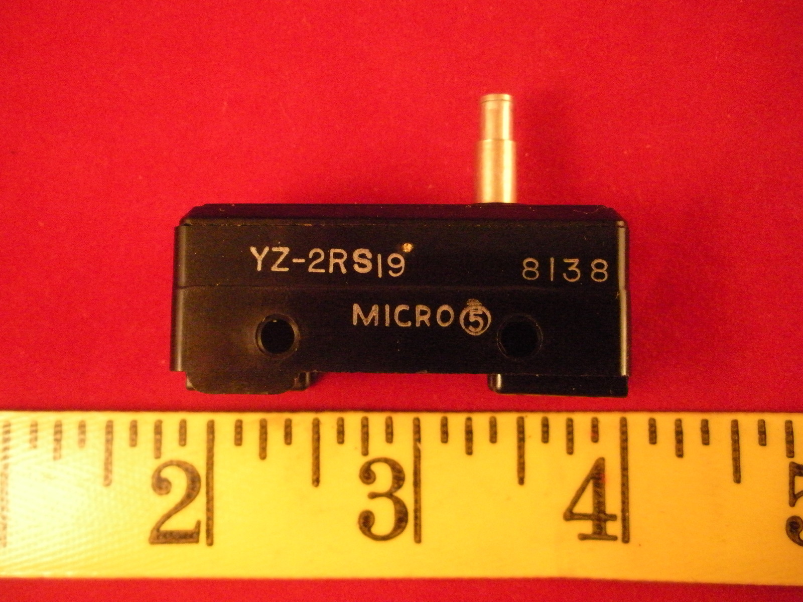 Honeywell Microswitch YZ-2RS19 NO Extended Pin Plunger YZ-2RS Limit Switch New