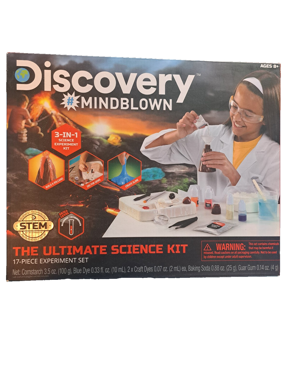Discovery #Mindblown The Ultimate Science Kit   Brand New in Unopened Box