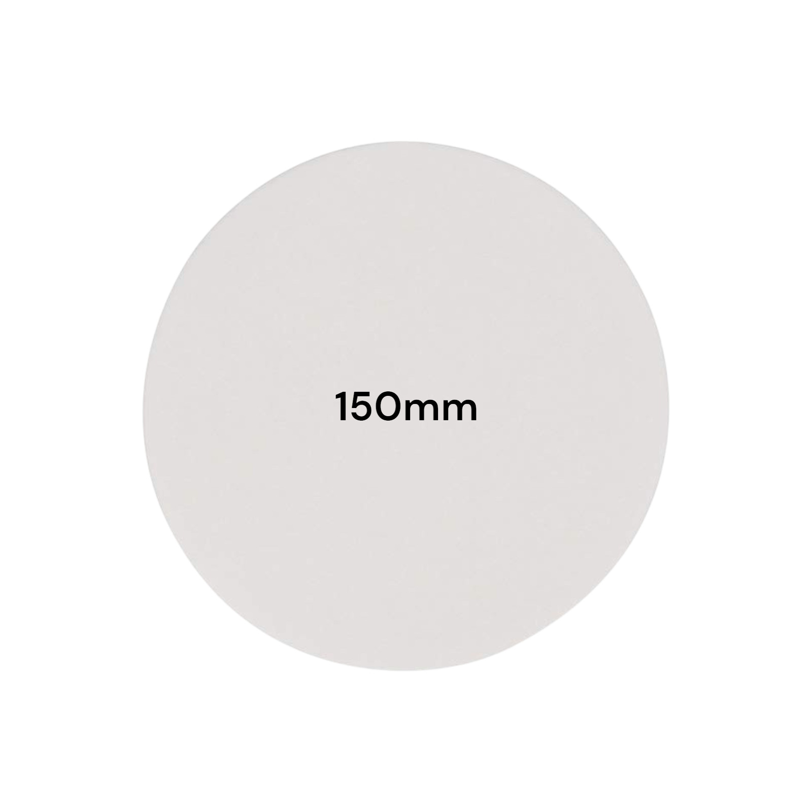 Filter Paper, Quantitative, 150mm, Medium, Pack of 100