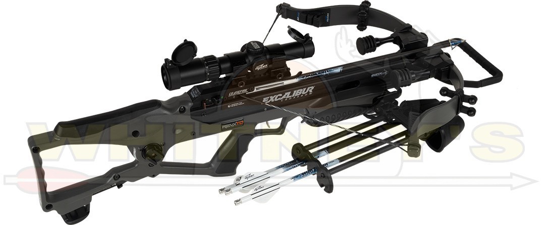 Excalibur Rev X TD Crossbow w/Soft Case - Stealth Grey - E16357