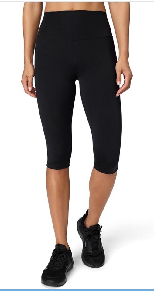 Nike Dri-FIT Women’s Black Capri Leggings Size M Regular Pull On Running NWT