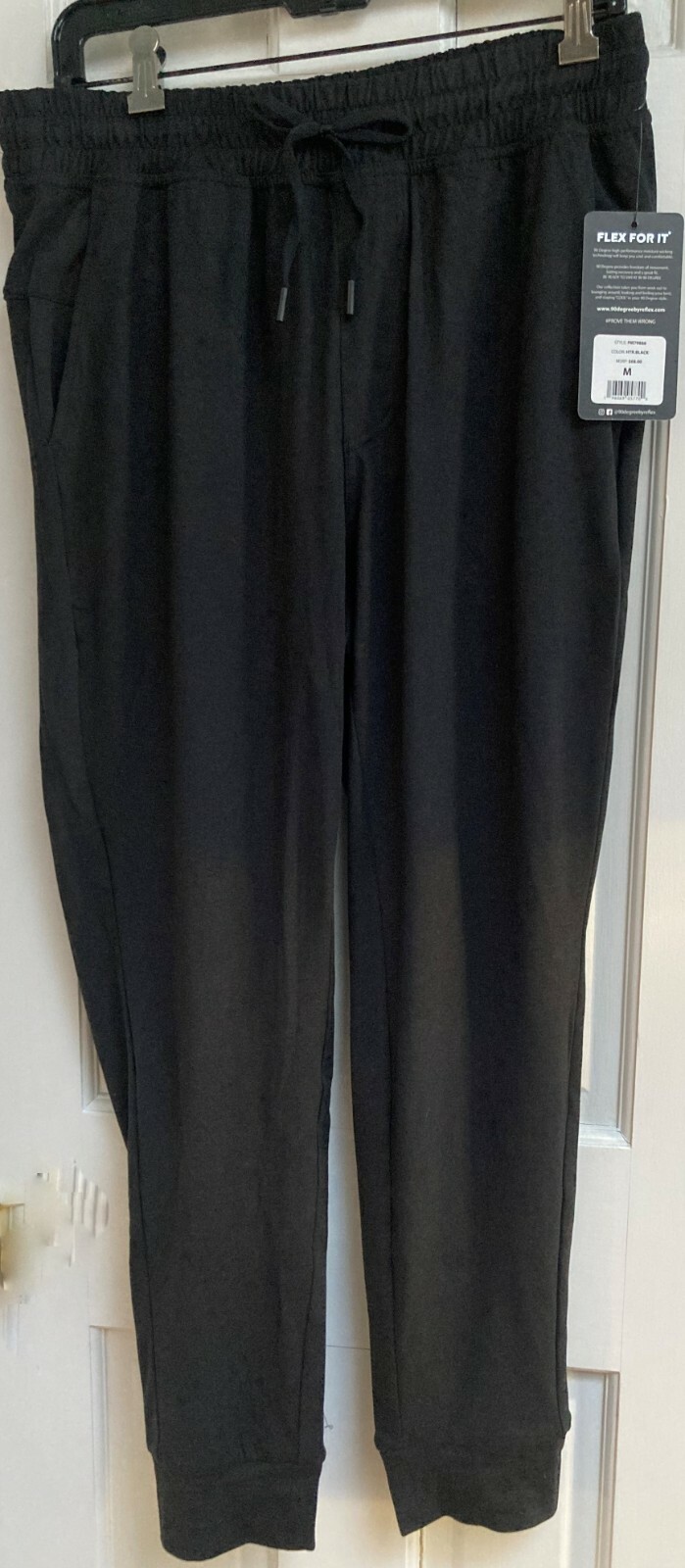 NWT 90 DEGREE BY REFLEX TRAINING TIGHTS BASE LAYER BLACK PANTS PM79866 MED $68