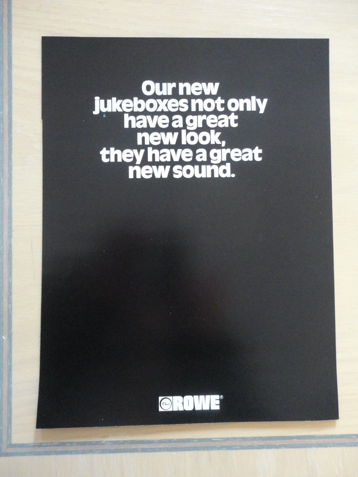 Disco Jukebox Flyer Original Magazine Pull Out Advertisement