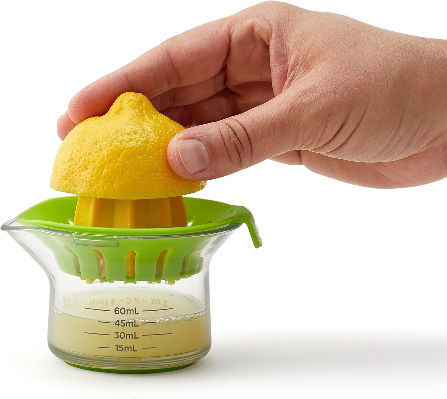 Compact Mini Juicer Kit for Lemons & Limes - Pulp-Free Fresh Juice Experience