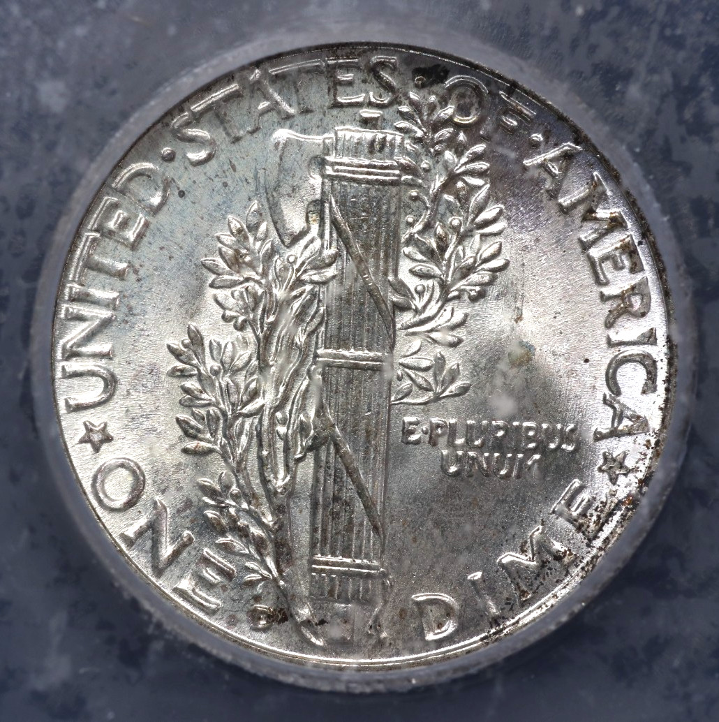 1941-D Mercury Dime 10C ICG MS67 FB