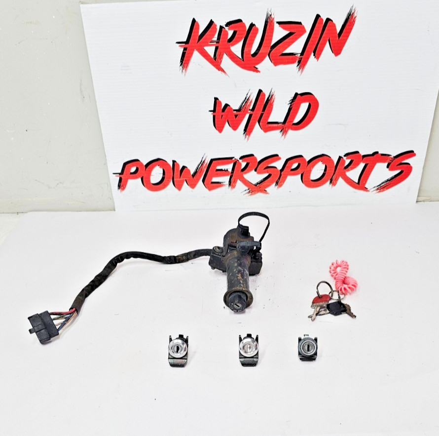 1996 HONDA GOLDWING GL1500 OEM Ignition Switch Gas Lid Luggage Lock Key Set