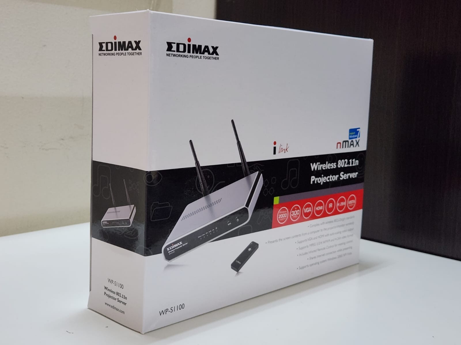 EDIMAD WP-S1100 WIRELESS 802.11n WIRELESS PROJECTOR SERVER