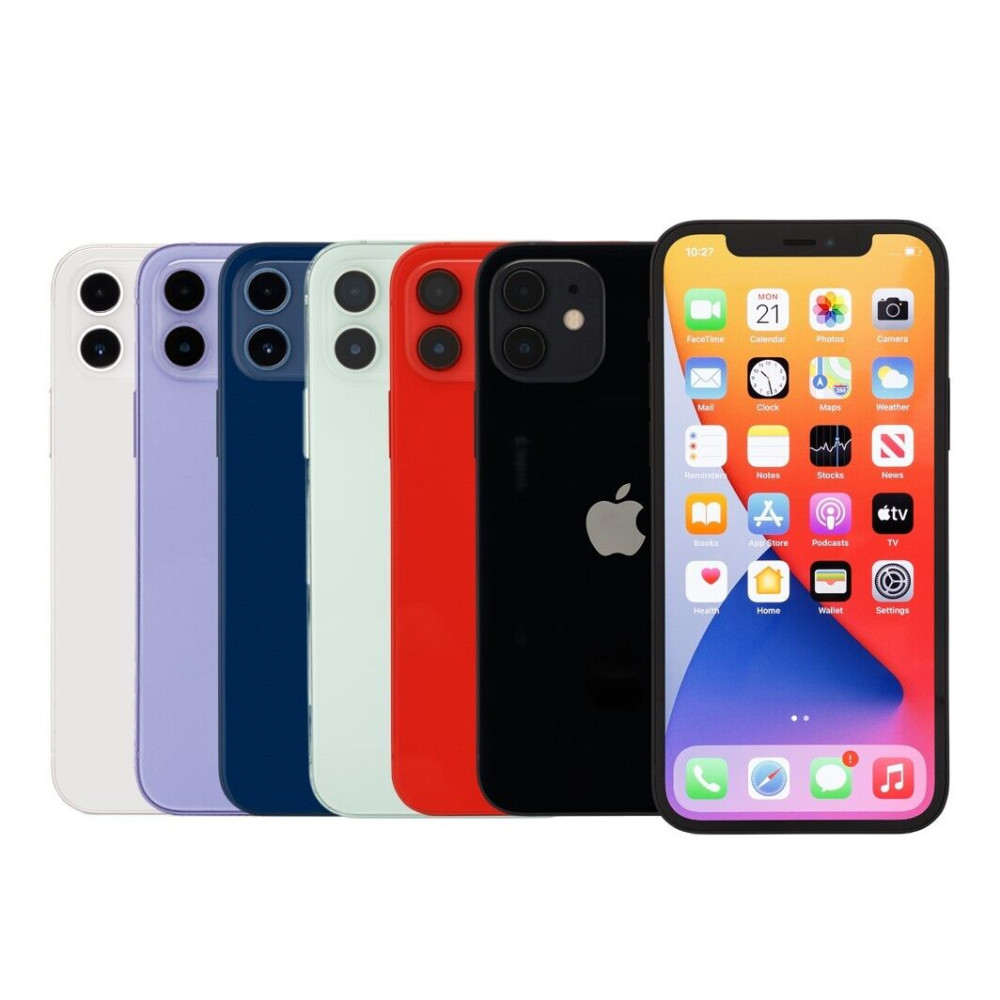 Apple iPhone 12 128GB-64GB Factory Unlocked T-Mobile Verizon Very Good Conditio