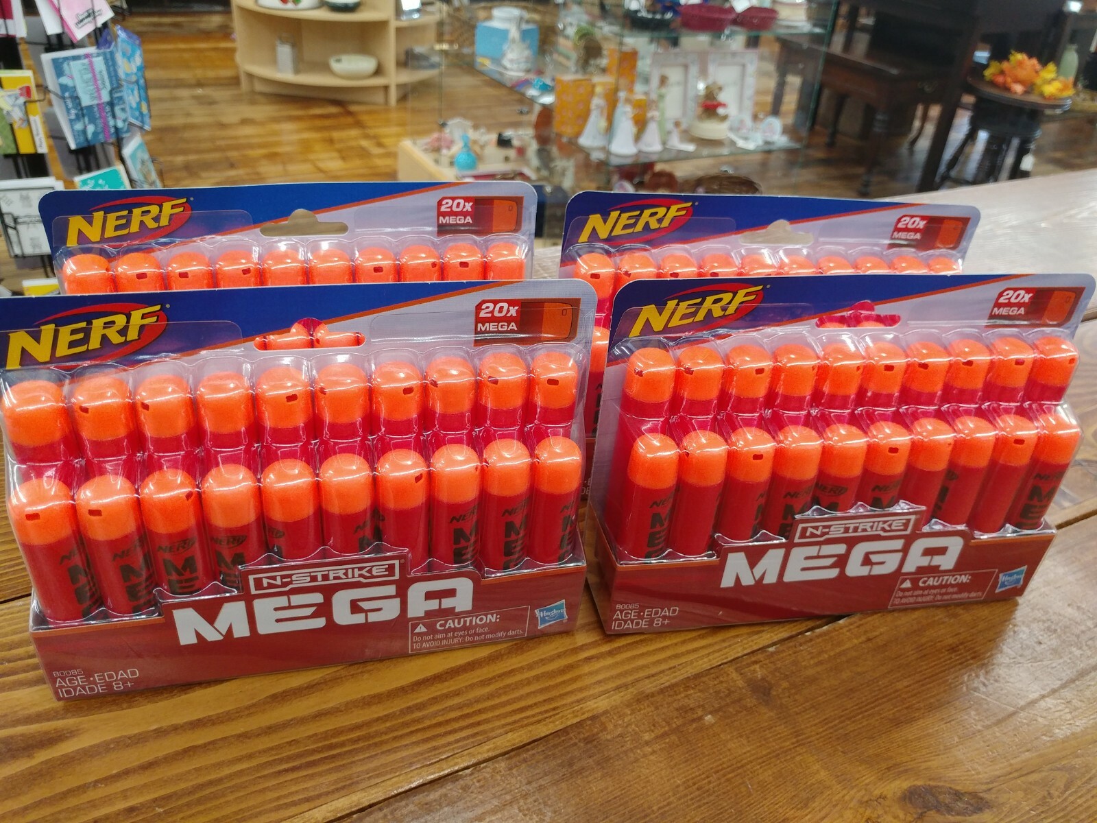 Nerf B0085 Mega Dart Refills - 4 Packs of 20 (Yep...80!)