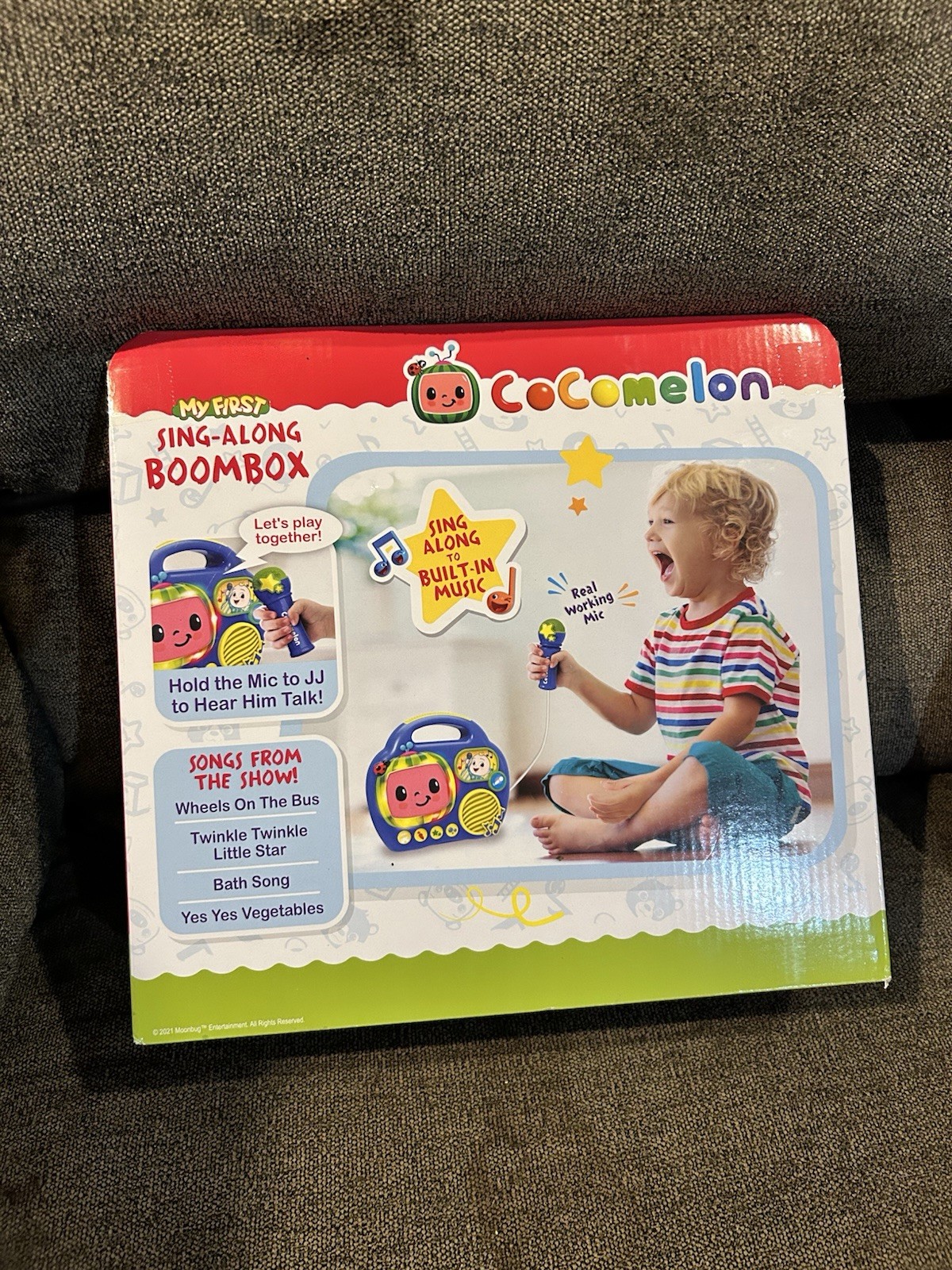 Cocomelon Sing-along Boom Box