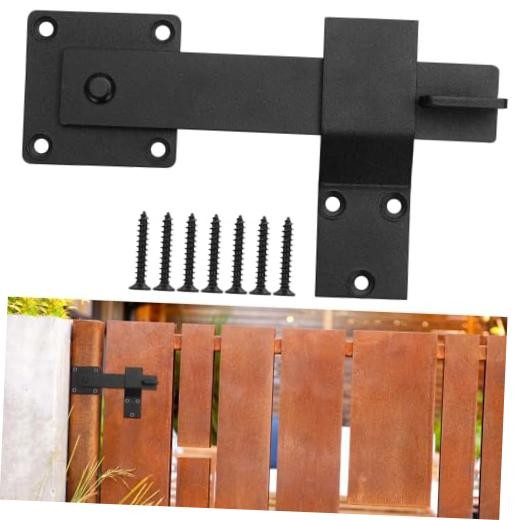 6'' Farm Flip Fence Gate Latch, Barn Door Latch, Door Latch Hardware for
