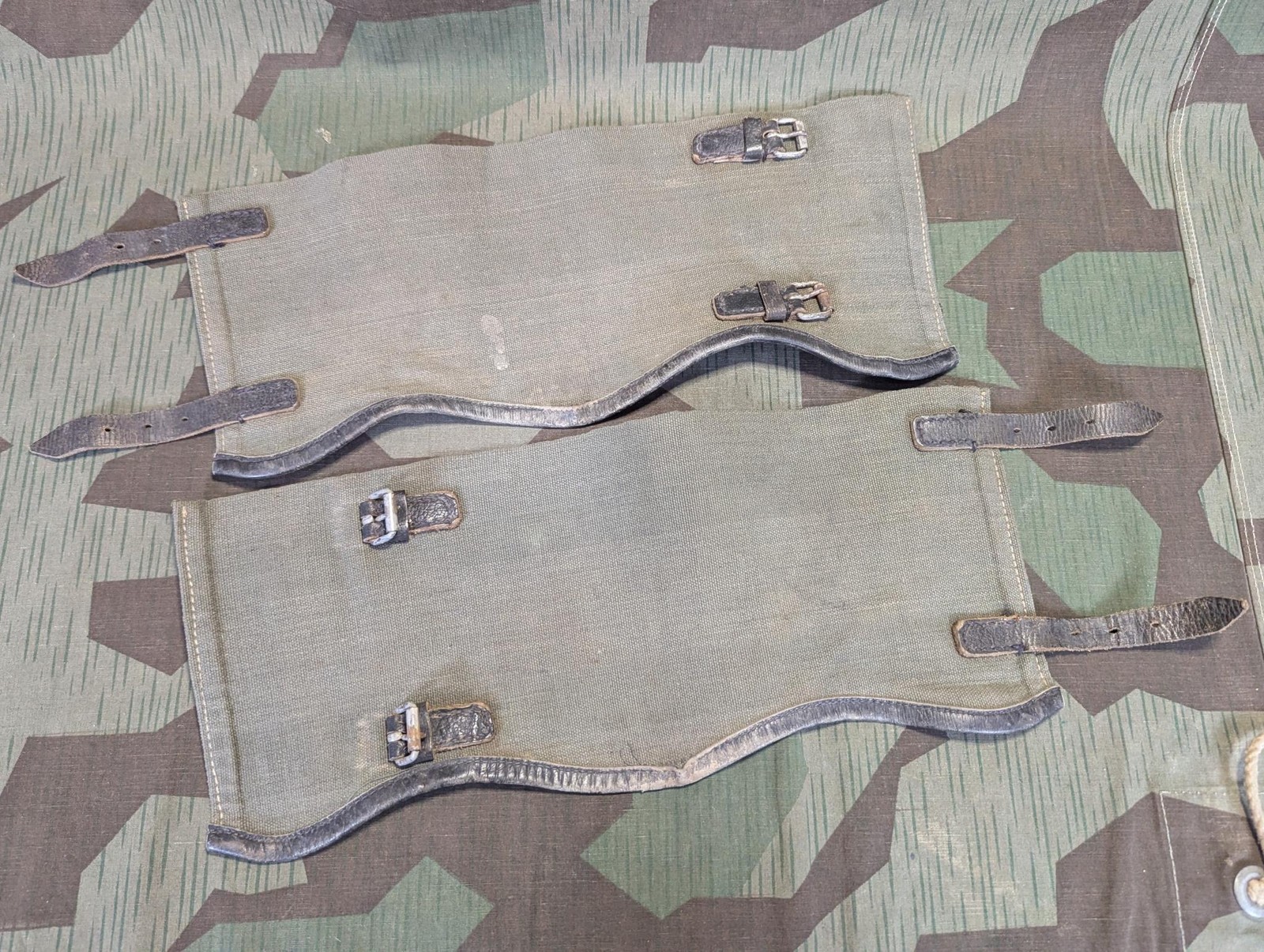 Pre WWII German Early M31 Gamashen Set Spats Gaiters Leggings Army Wehrmacht