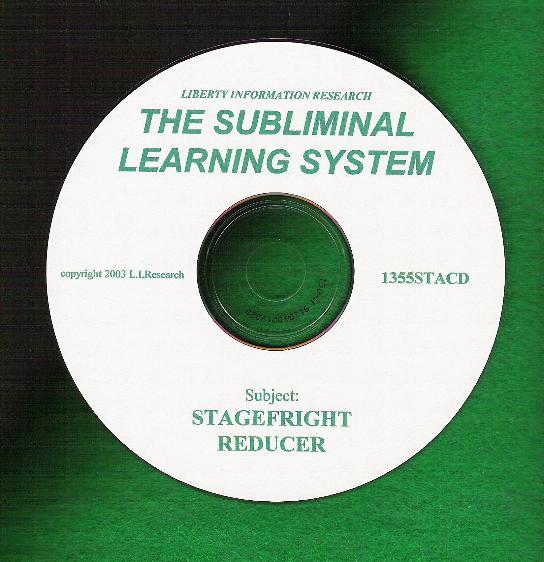 Actors, Performers, Public Speakers - End STAGE FRIGHT Fear & Jitters SUBLIMINAL