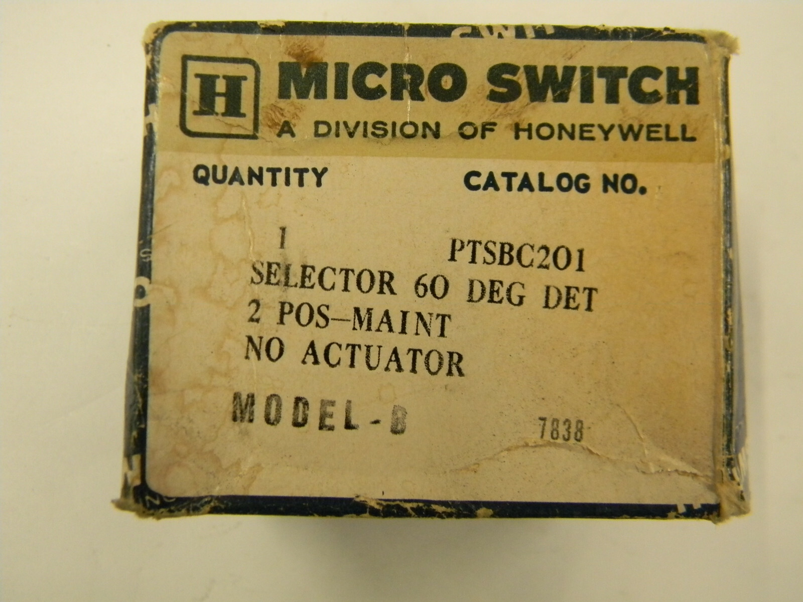 New Honeywell PTSBC201 Micro Switch  M3