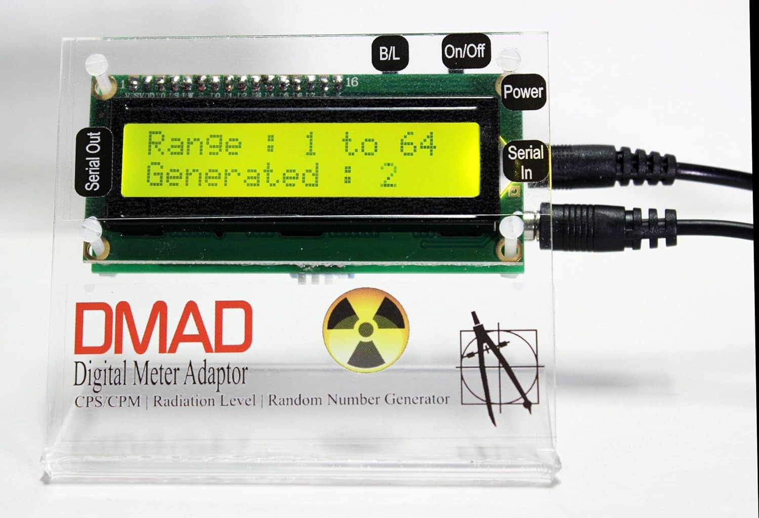 Geiger Counter Digital Meter Adapter for Analog Counters Images SI