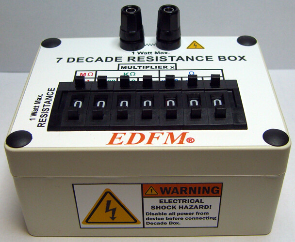 RESISTANCE DECADE SUBSTITUTION BOX 1 WATT