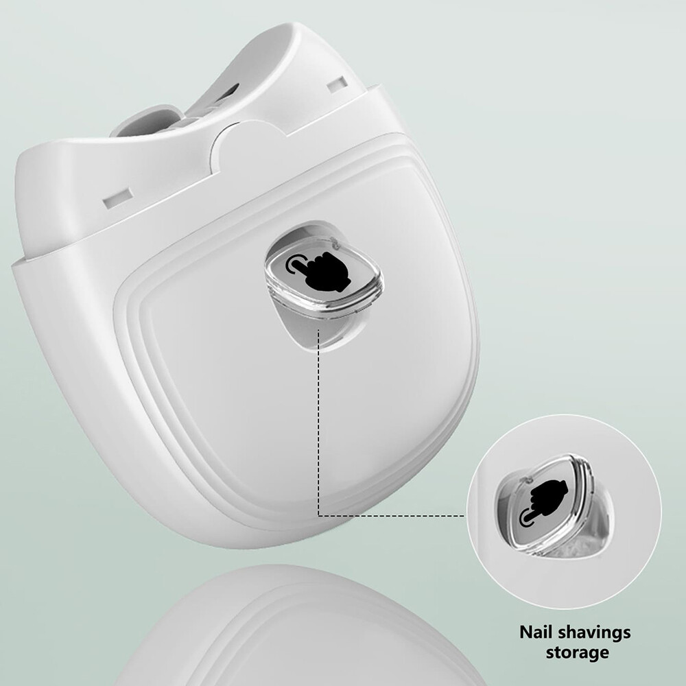 USB electric nail clipper Automatic nail clipper with trimmer