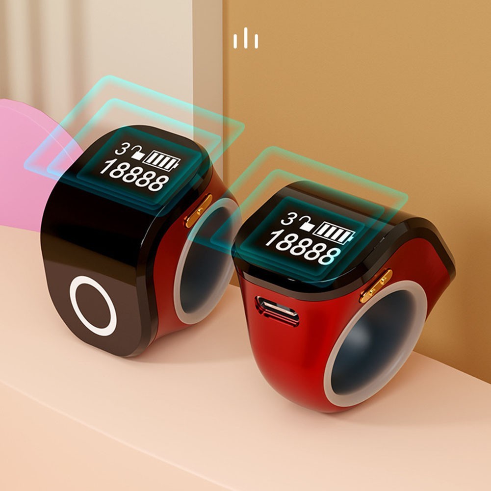 Adjustable Sleeve Finger Counter Rechargeable Water Resistant for Daily Use