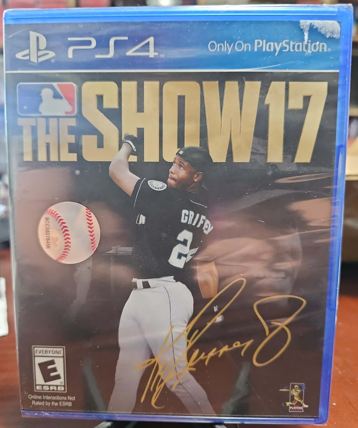 MLB: The Show 17 Playstation 4 PS4 - Ken Griffey Cover Art - New Sealed