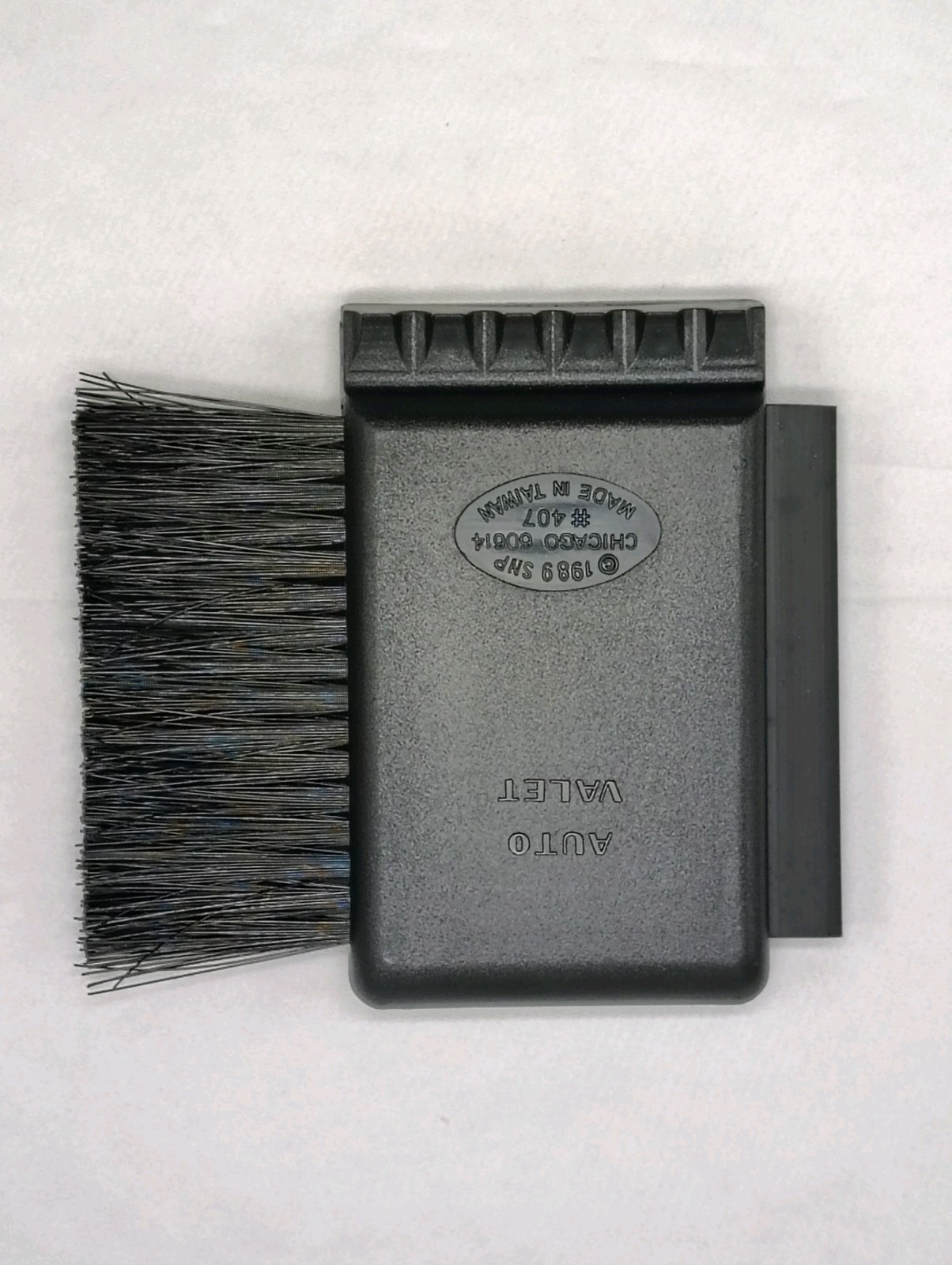 SNP Auto Valet Snow Brush - Ice Scraper - Squeegee - Storage Compartment Multi T