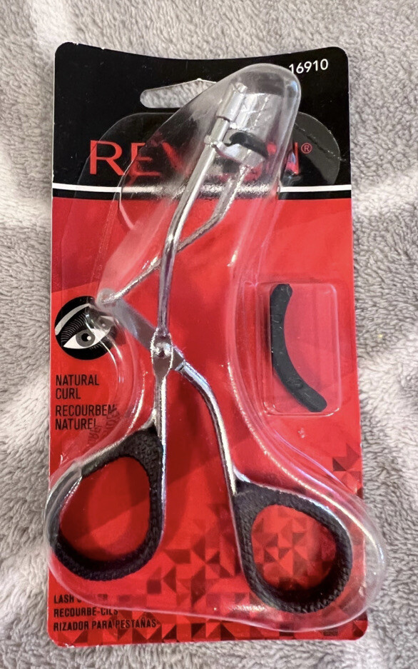 NEW Revlon Natural Curl Eyelash Curler + Replacement Head Model #16910
