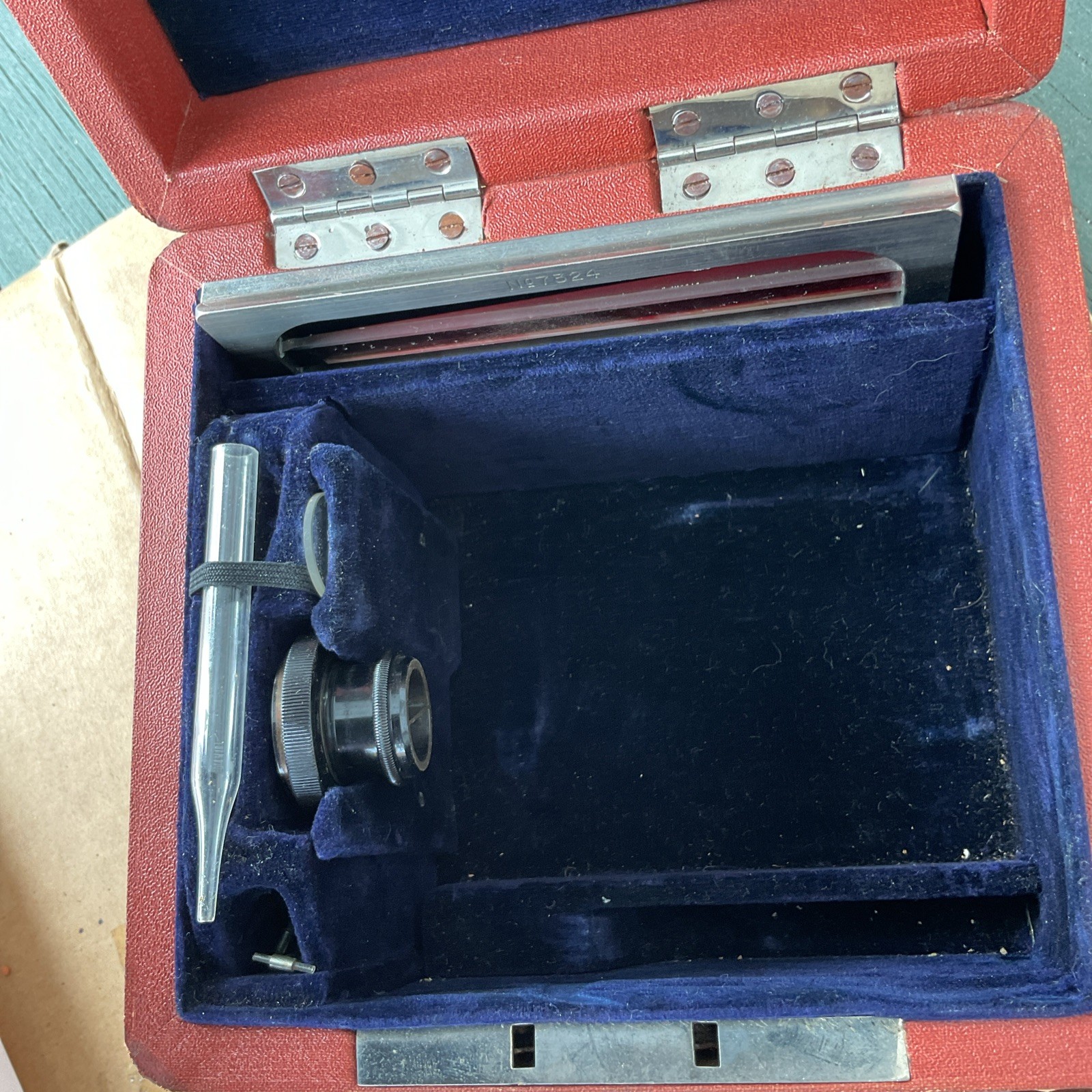 Antique 19th Century C. Reichart Hamometer Relative Microscope