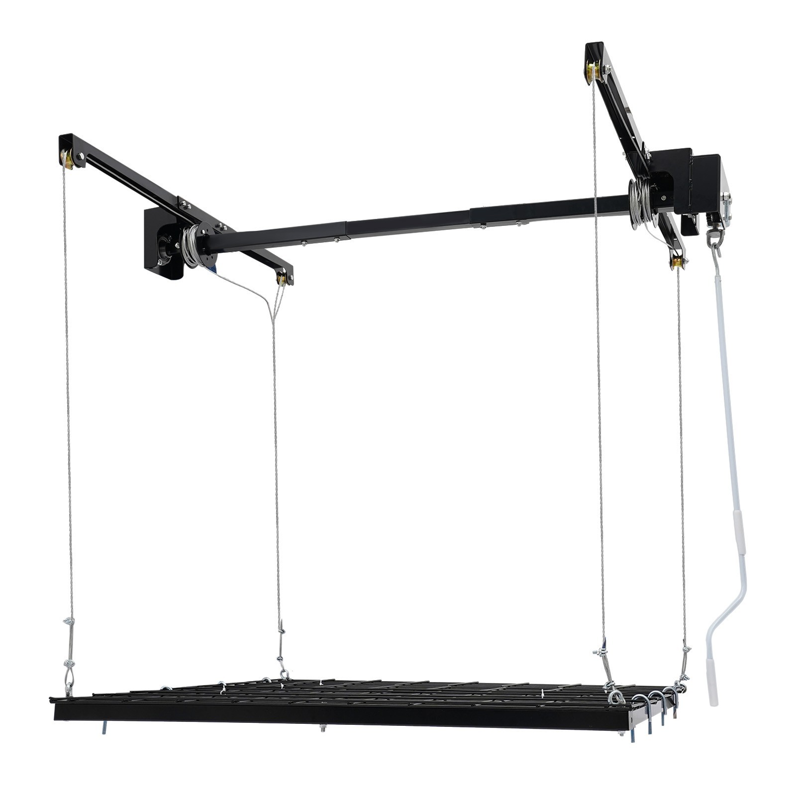Overhead Garage Lifting Storage Rack Garage Storage Rack Adjustable Height