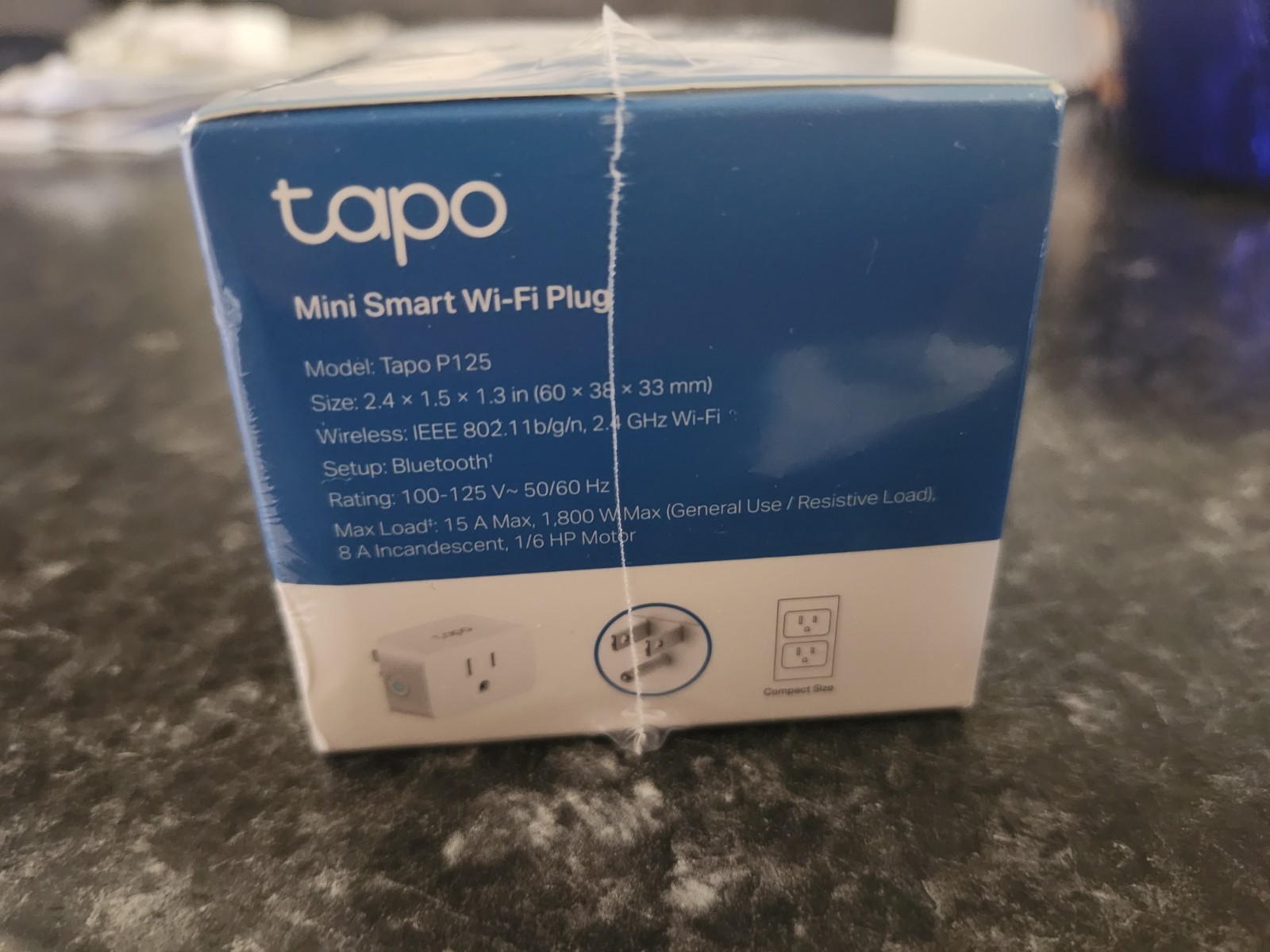 Tapo Mini Smart Wi-Fi Plug ( P125 2-pack) - Brand New Sealed