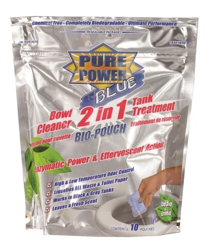 1pc Valterra V Pure Power Blue Digester & Bowl Cleaner Drop-Ins 10 Pack