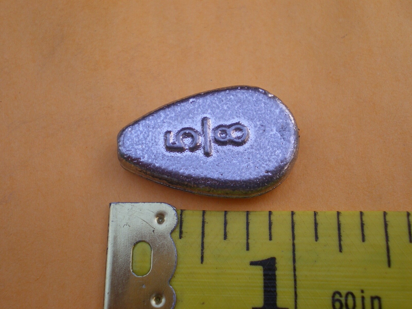 45 PCS. NO ROLL FLAT SLIP/SLIDE SINKER 5/8, 1/2, 3/8 OZ. 15 EACH, GOOD QUALITY
