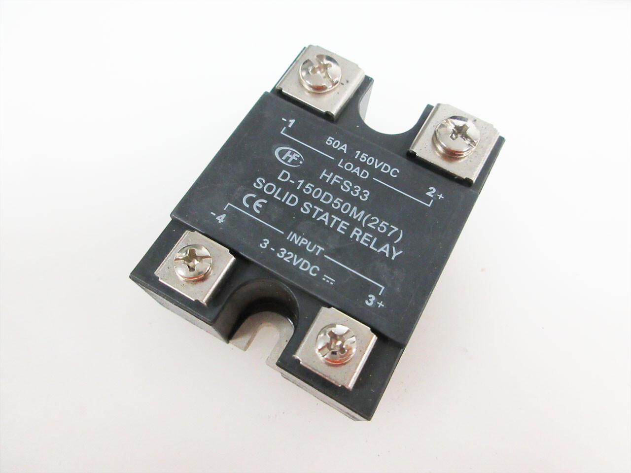 4X HFS33 D-150D50M(257) SOLID STATE RELAY 3 VDC TO 32 VDC 150V 50A