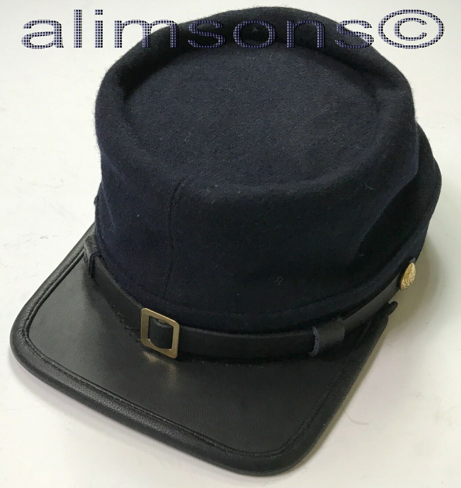 CIVIL WAR US UNION INFANTRY NAVY BLUE WOOL KEPI FORAGE CAP HAT- ALL SIZES!!!
