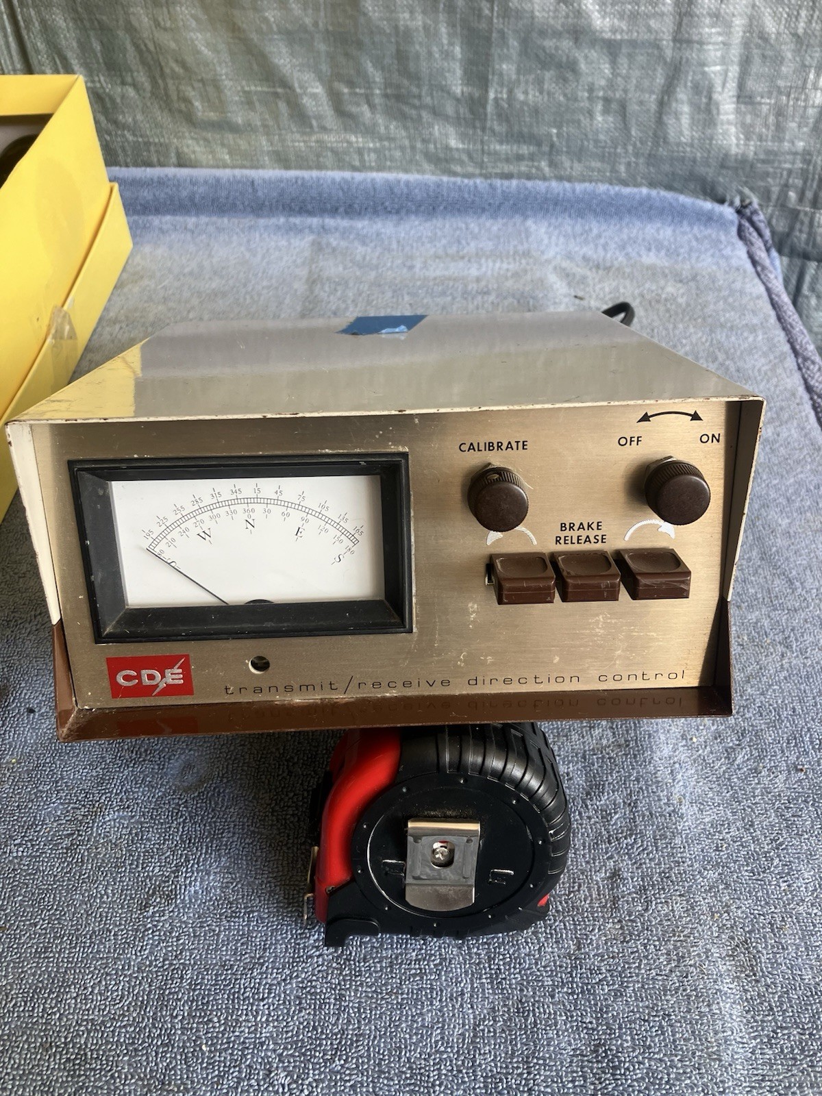 CDE Ham-II CD44 Transmit/Receive Direction Control Box - Powers On - Untested