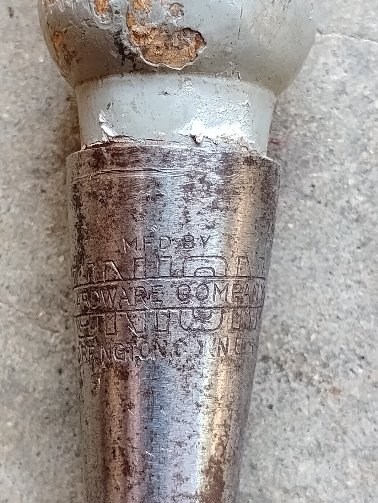 Vintage 3/4" Union Hardware Bevel Socket Chisel For Woodworking