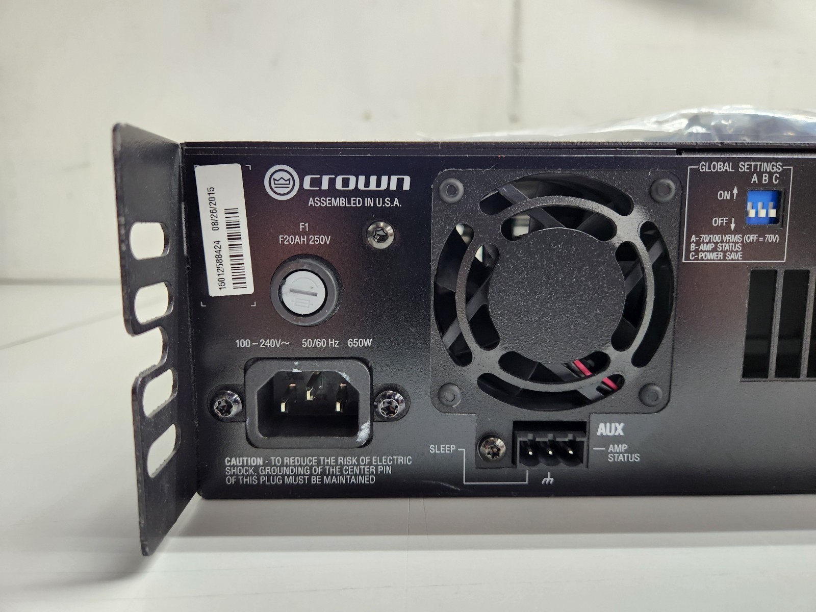 Crown DCI 4|300 Drivecore Install 300W Power Amplifier Fully Refurbed