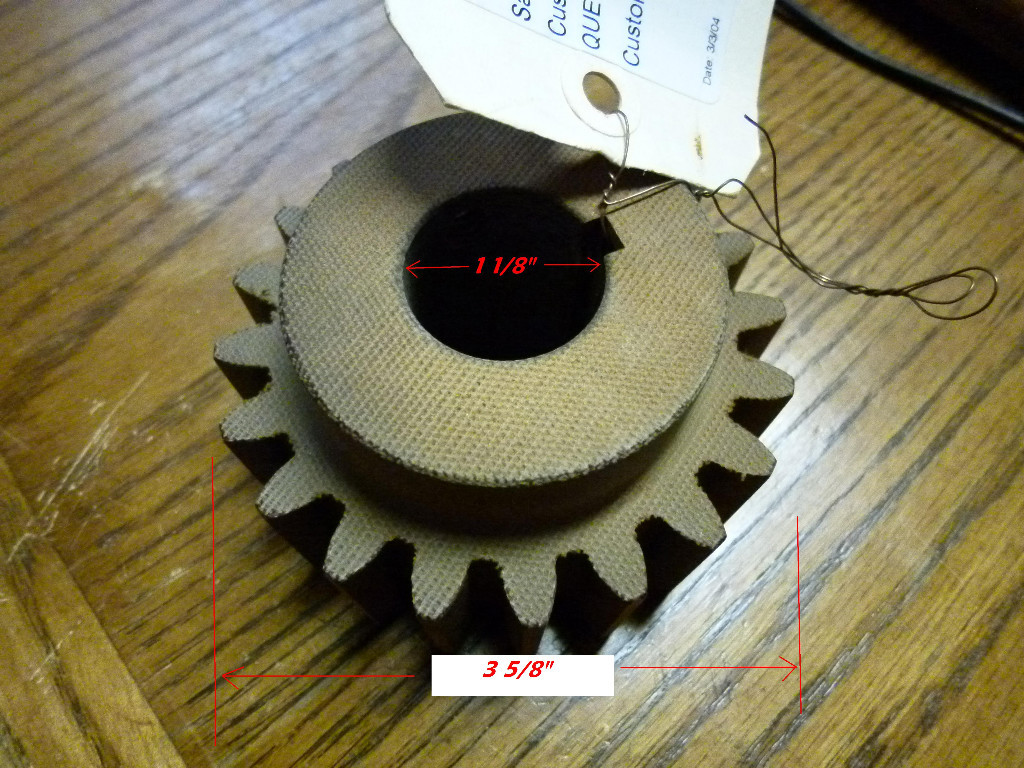 KBA Impression Drive Pinion #01P0001406 NEW Surplus for Printing Industry