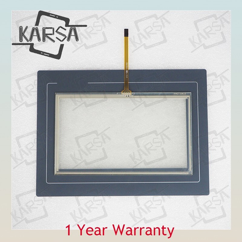 New Touch Screen Panel Glass Digitizer DOP-107EG DOP-107BV touch with overlay