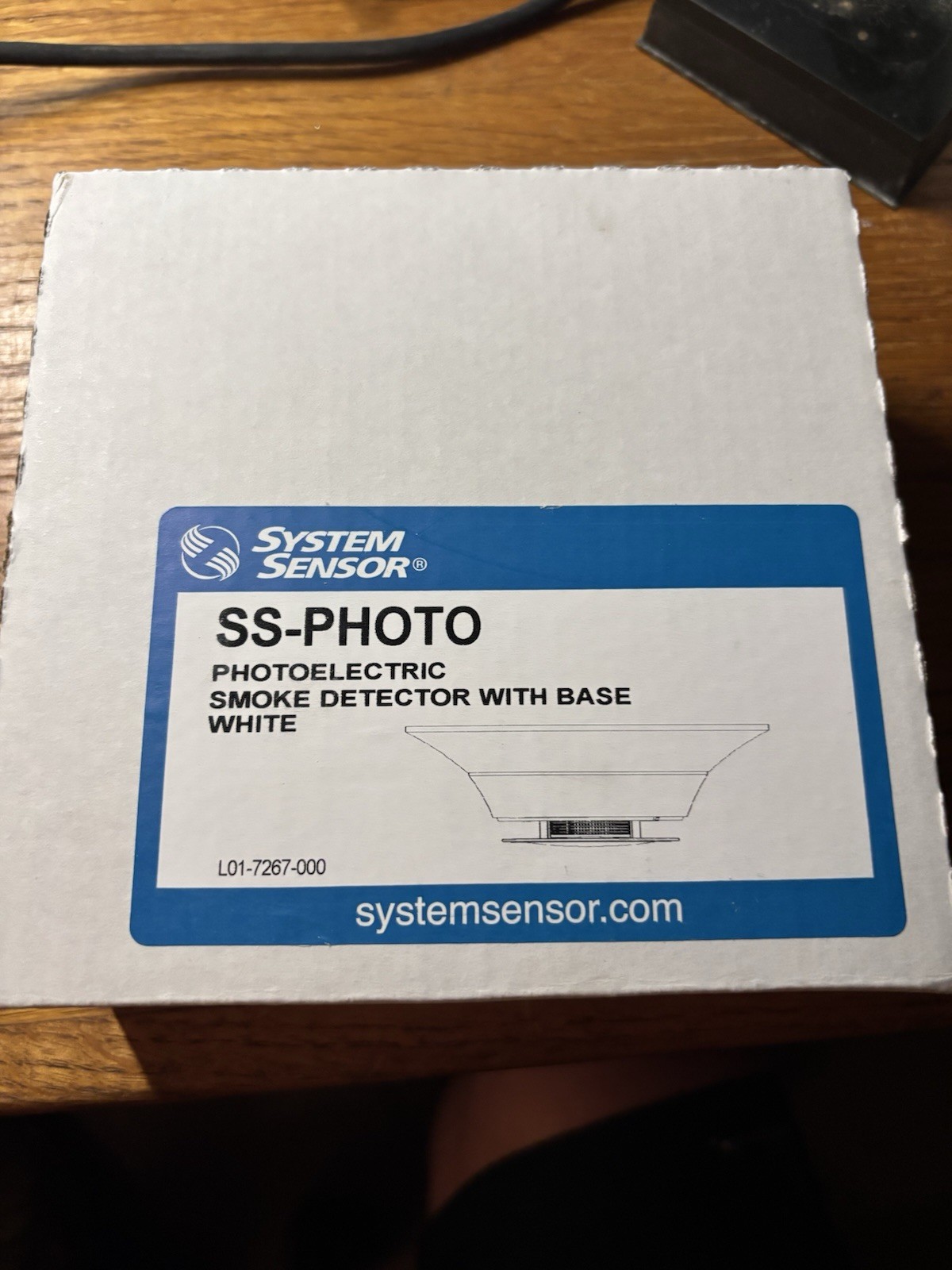 System Sensor SS-Photo Photoelectric Smoke Detector with Base