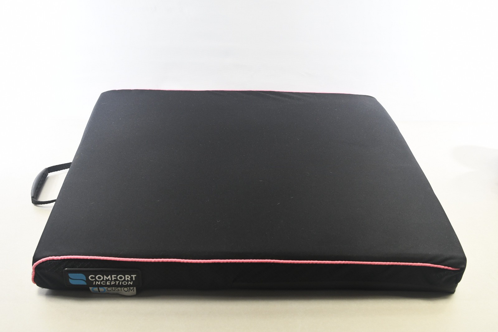 Pink Permobil Wheelchair Seat Cushion Size: 21" x21", Comfort Curve c-c 21W22D