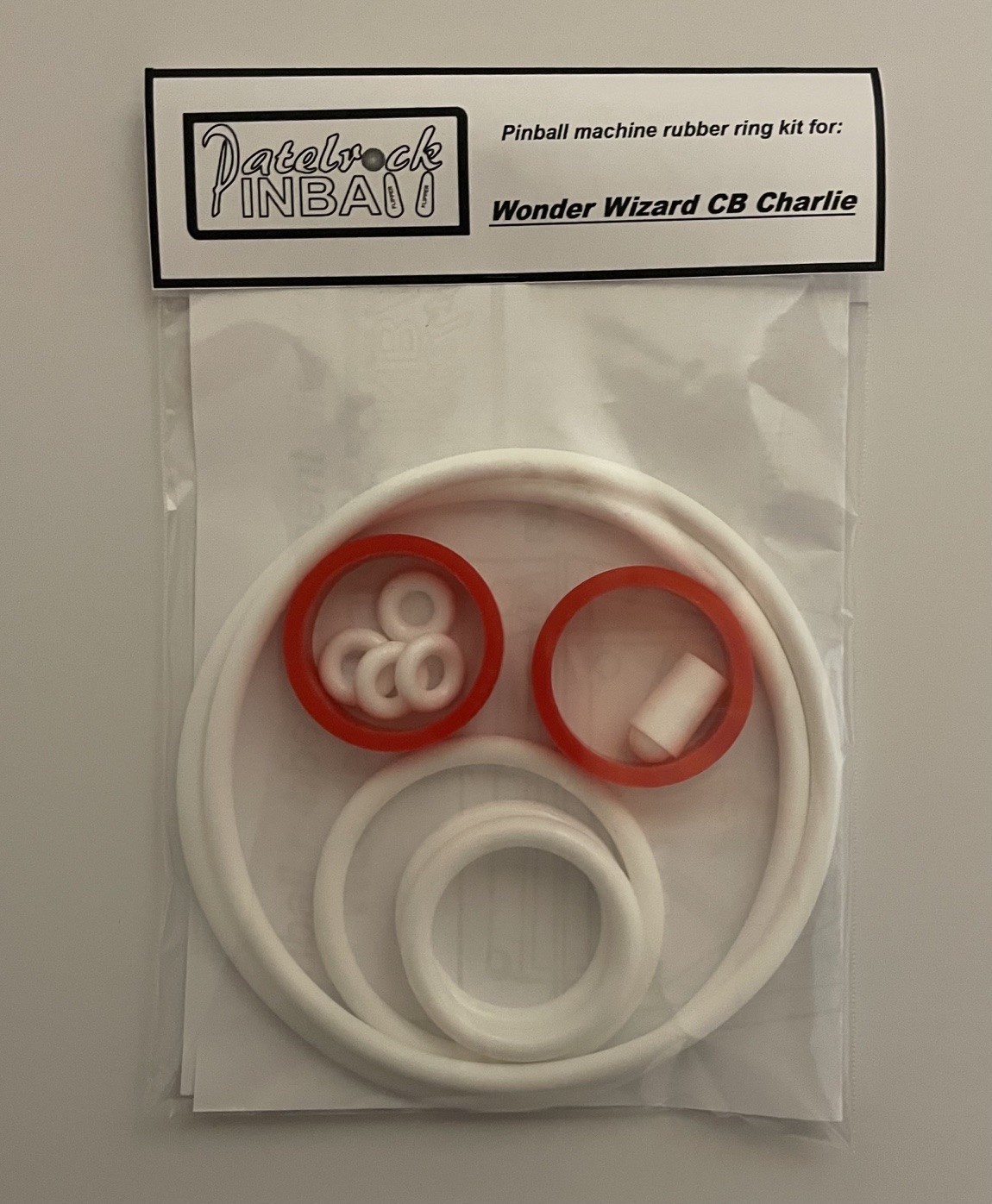 1977 Sentinel Wonder Wizard CB Charlie Pinball Rubber Kit
