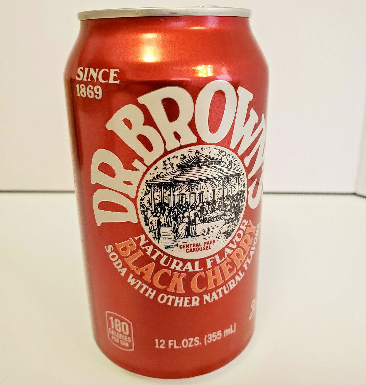 Dr. Brown's Black Cherry Soda Empty 12 Fl Oz Can