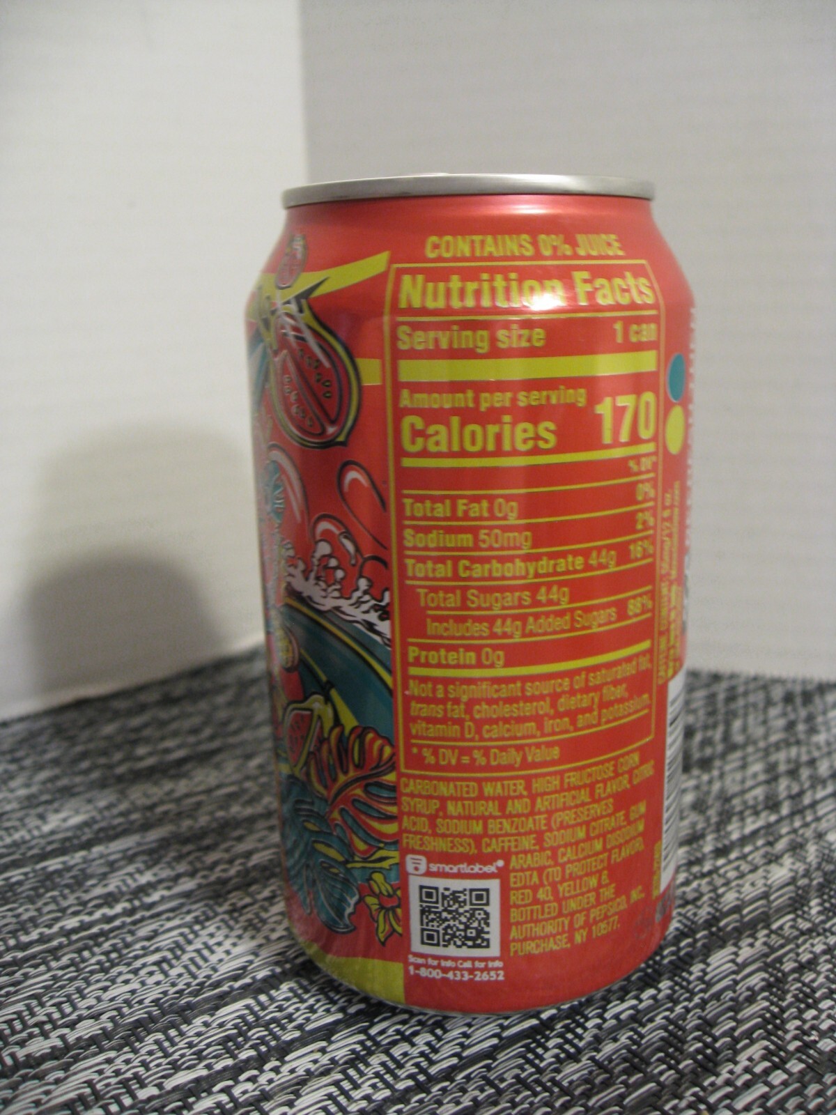 Mountain Dew Empty Can - Baja Caribbean Splash - Limited Edition - 2023