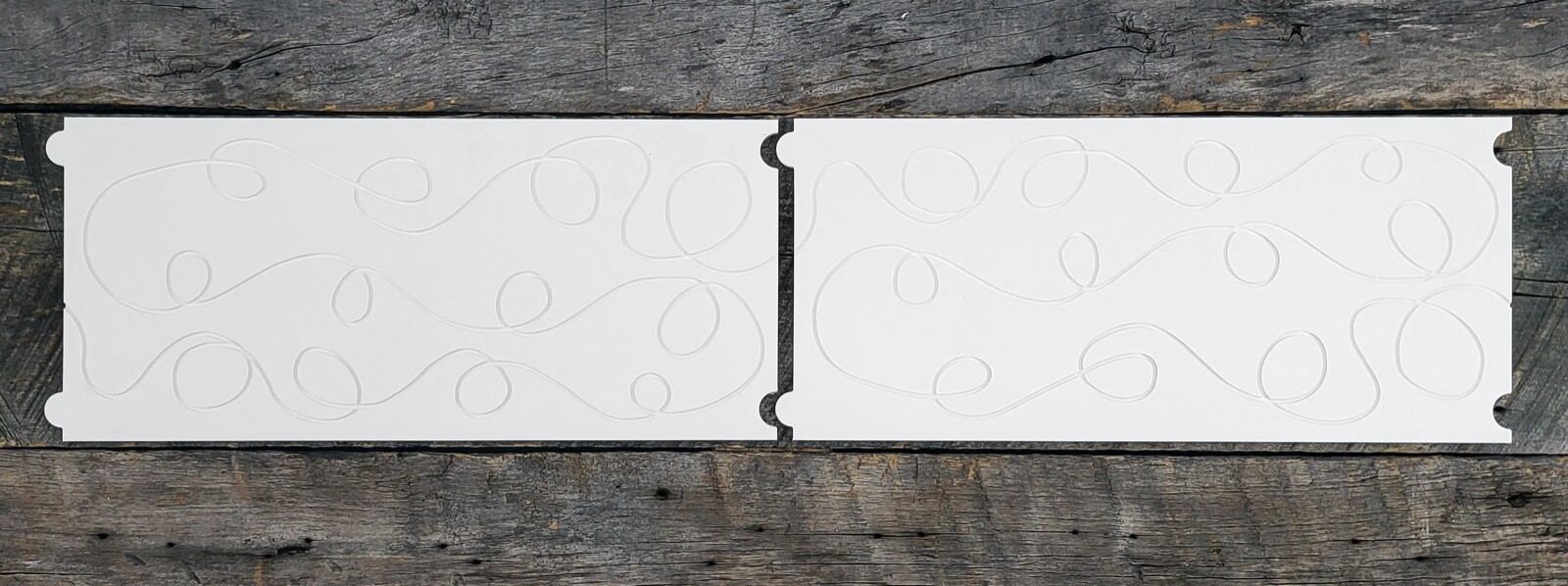 Longarm Quilting Groovy Pattern Boards Set of 2 Loop de Loop Design