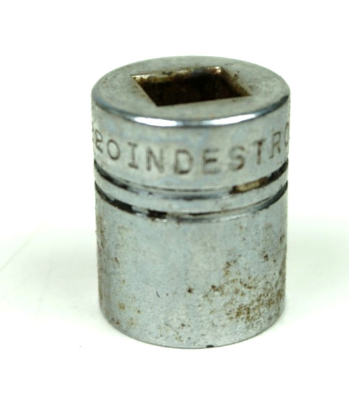 Indestro 5/8" 12 Point Shallow Chrome Socket 3/8" Drive 6220 USA