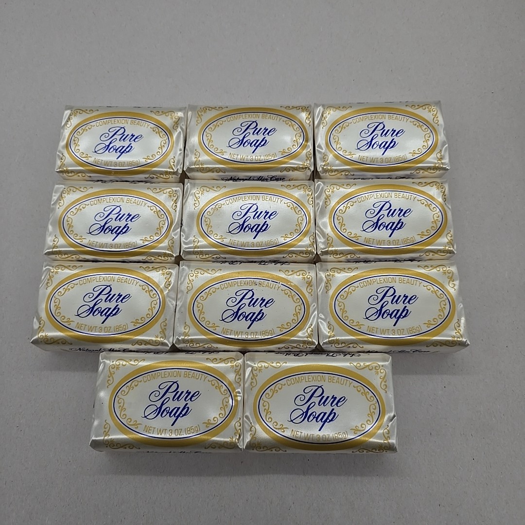 Lot of 11 Vintage Cal Ben Soap Co. Bars - Pure Natural Complexion - NEW & SEALED