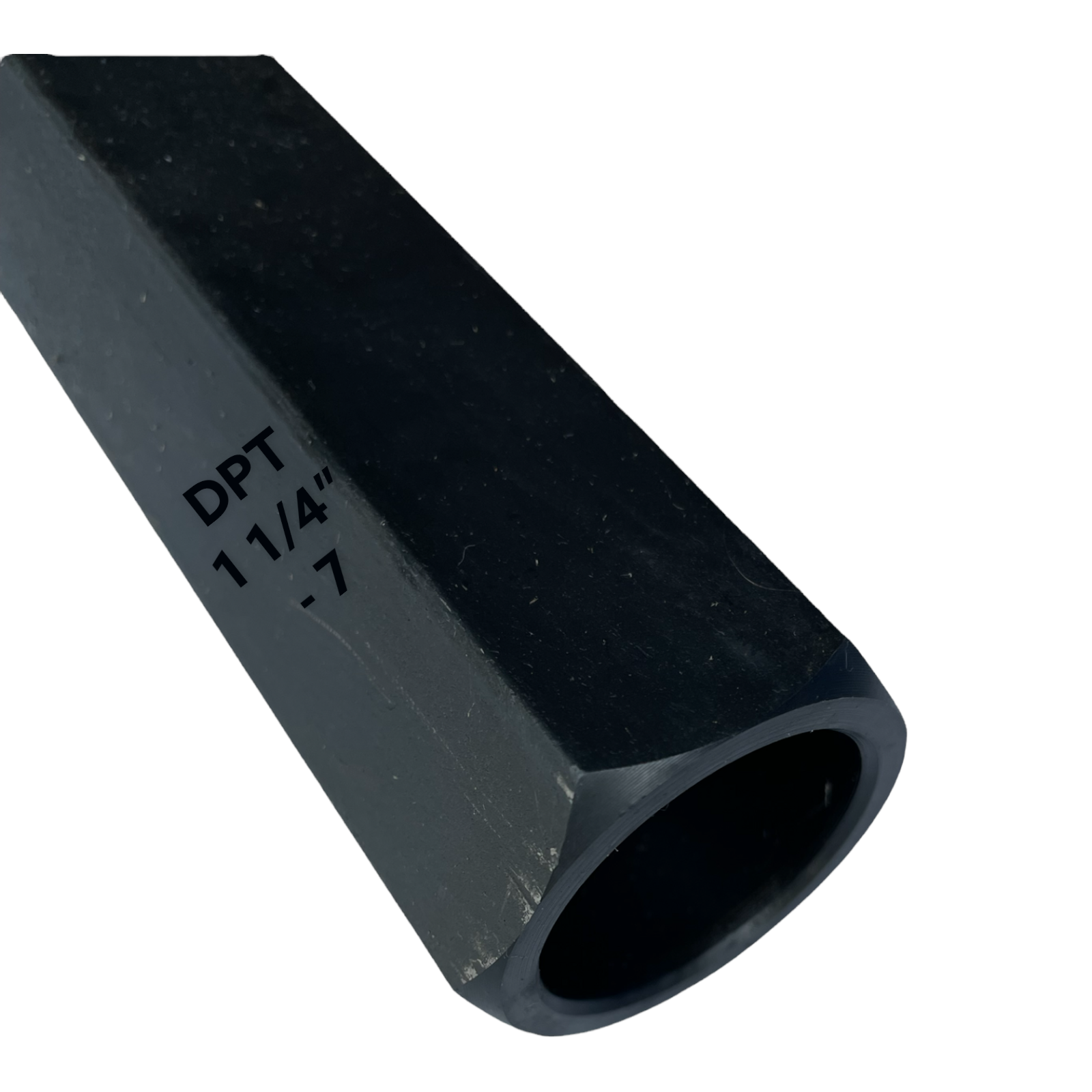 2 Pack Shaft Extension Adapter for Core Drill Bits 1/4"-7 Thread 12" Length
